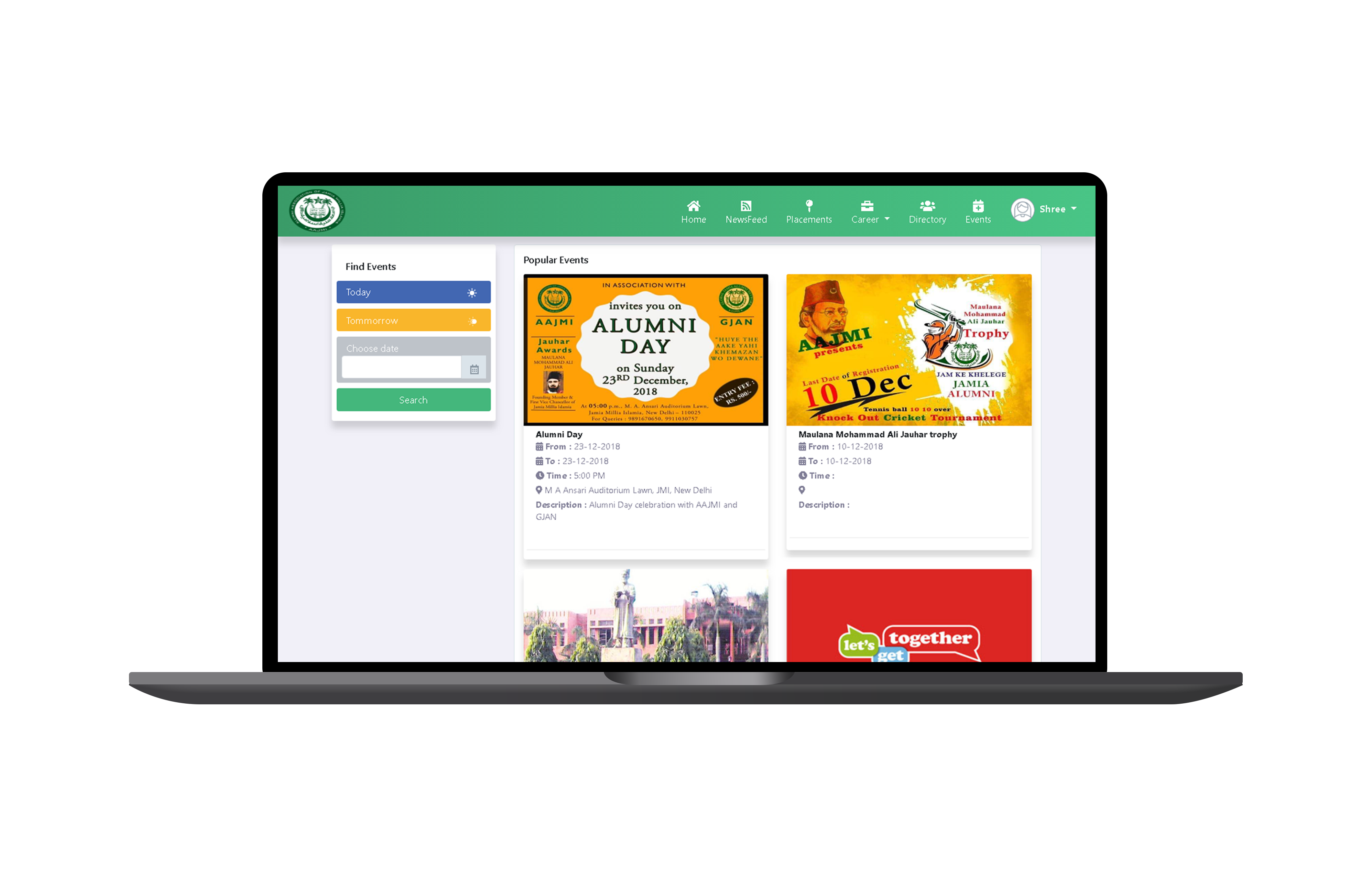 Parent portal